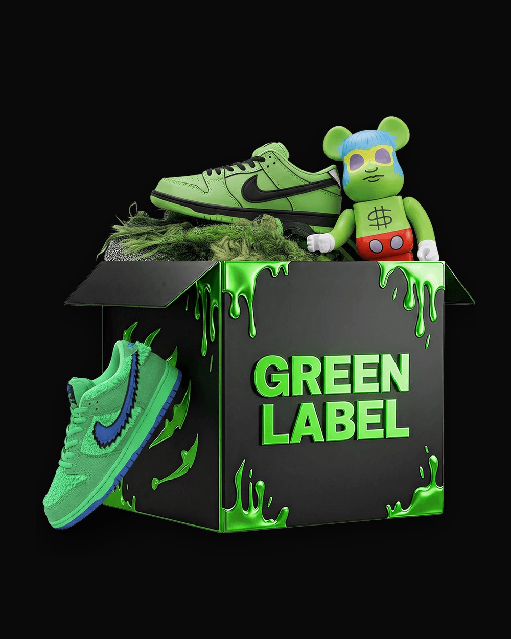 BoxMadness — Green Label box