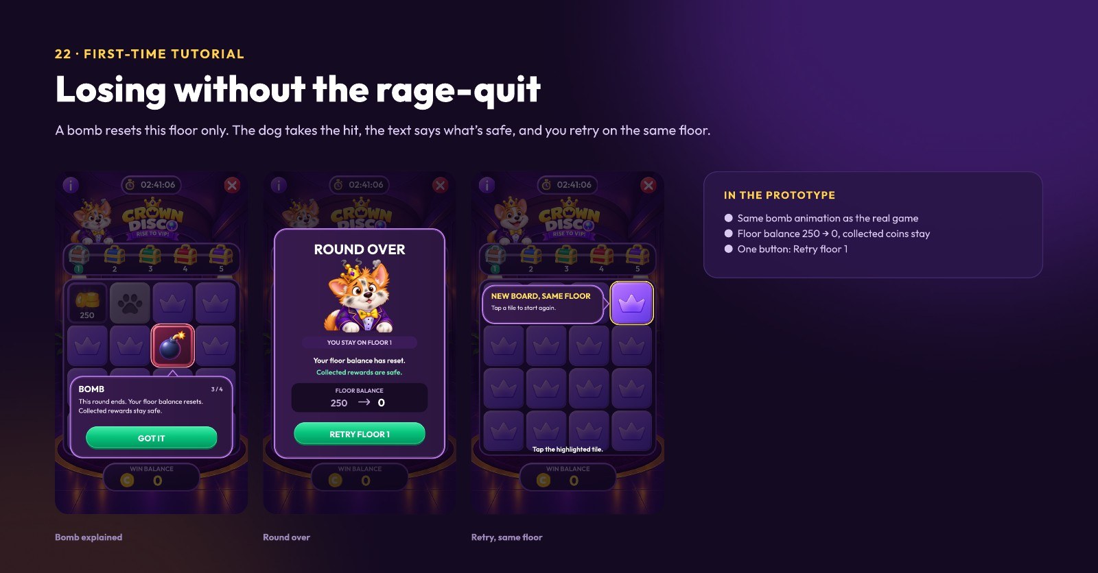 Tutorial: losing without the rage-quit