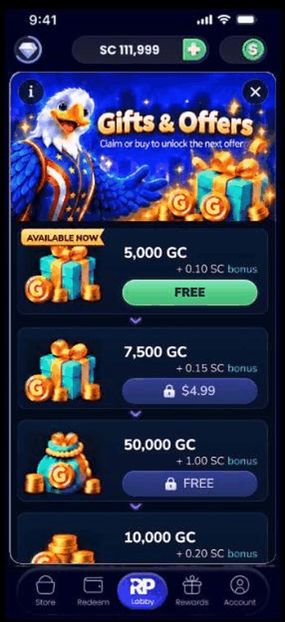 Ladder with the first offer available