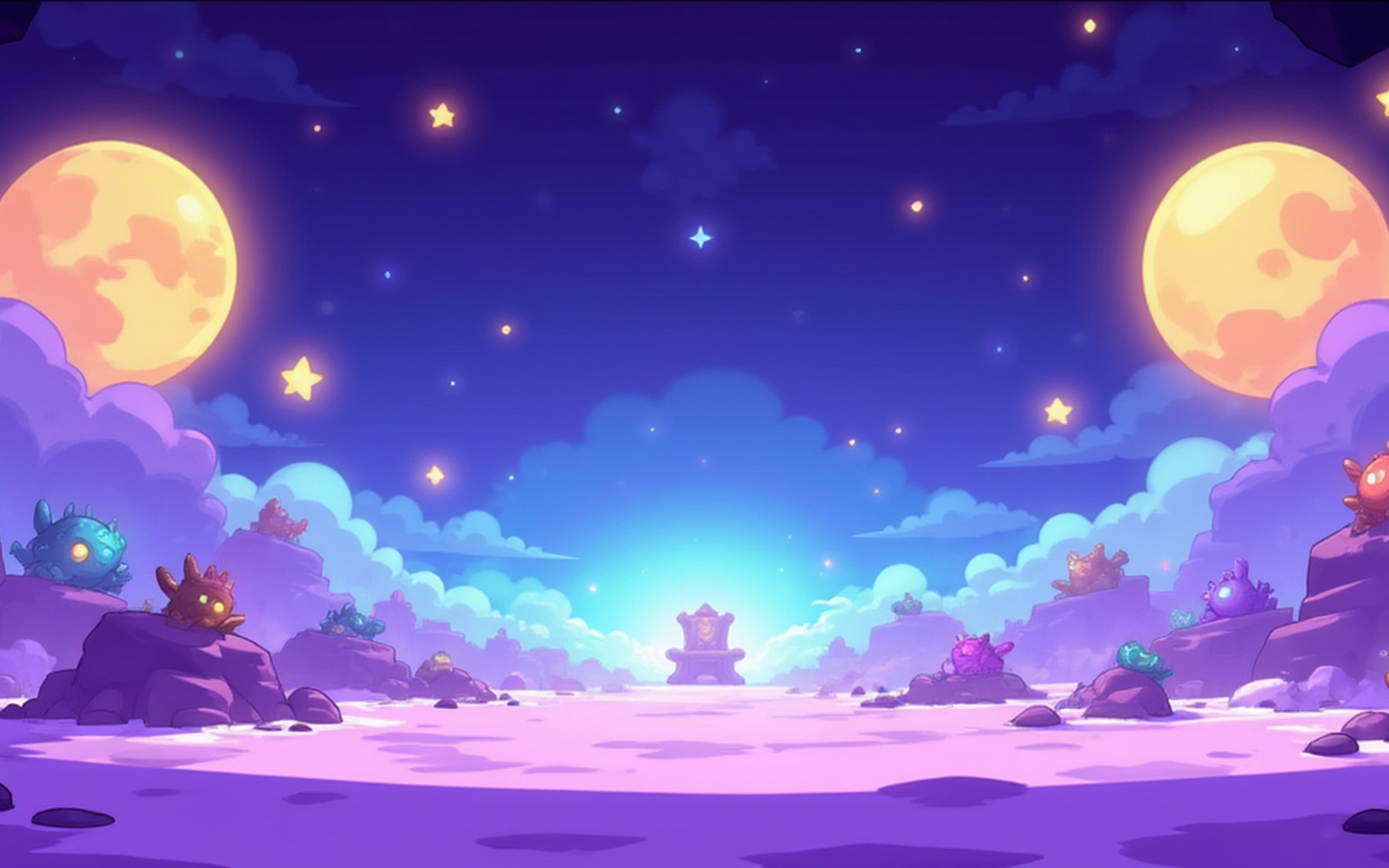 MoonStars — environment art